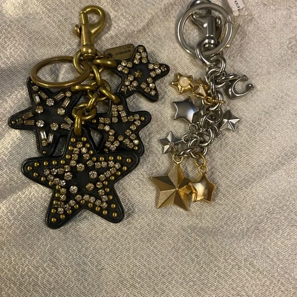 SOLD Coach Starsandstones keychain/bagcharm bundle - Picture 2 of 2